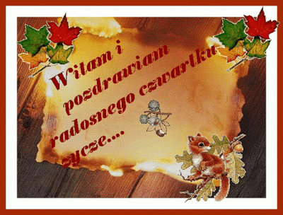 Zmieniające obrazki na czwartek